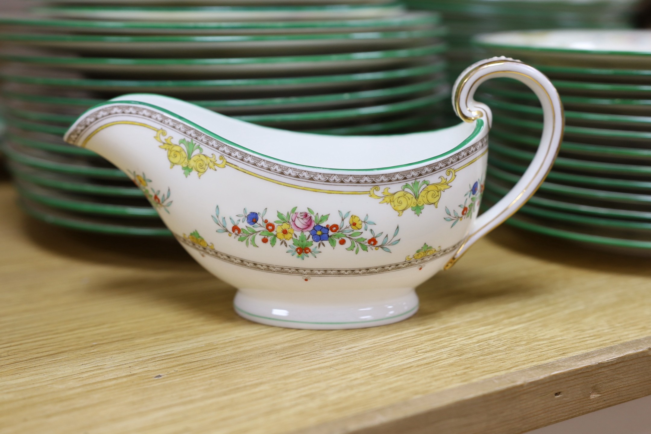 A Minton ‘Stanwood’ pattern part dinner service